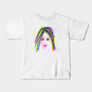 Fancy Hair Kids T-Shirt